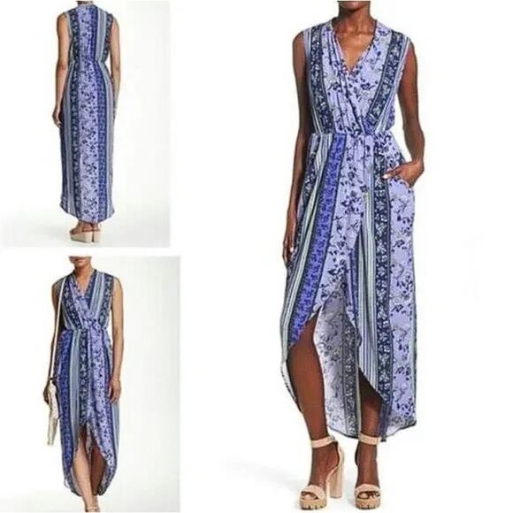 ASTR THE LABEL Women's Floral Wrap Dress Size S - Picture 2 of 11